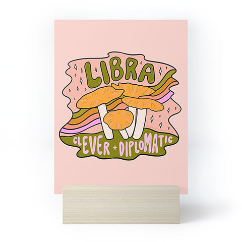 Doodle By Meg Libra Mushroom Mini Art Print