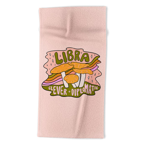 Doodle By Meg Libra Mushroom Beach Towel