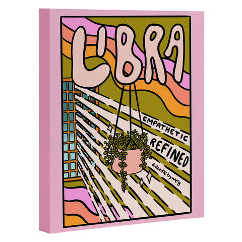 Doodle By Meg Libra Plant Art Canvas