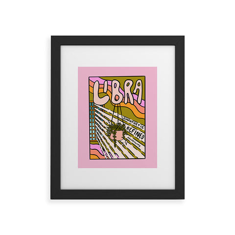 Doodle By Meg Libra Plant Framed Art Print