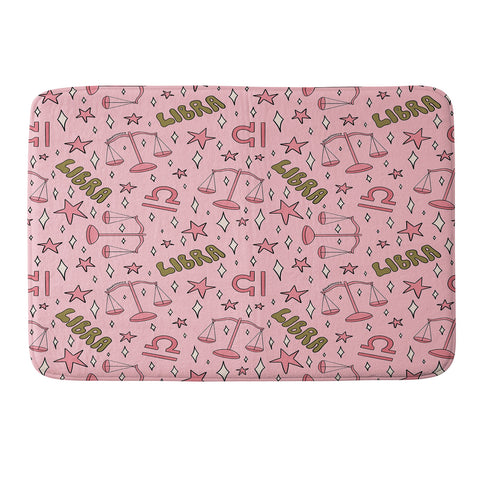 Doodle By Meg Libra Print Memory Foam Bath Mat