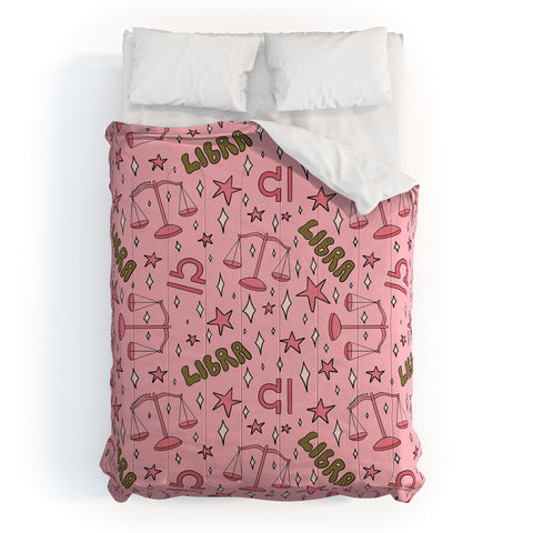 Doodle By Meg Libra Print Comforter