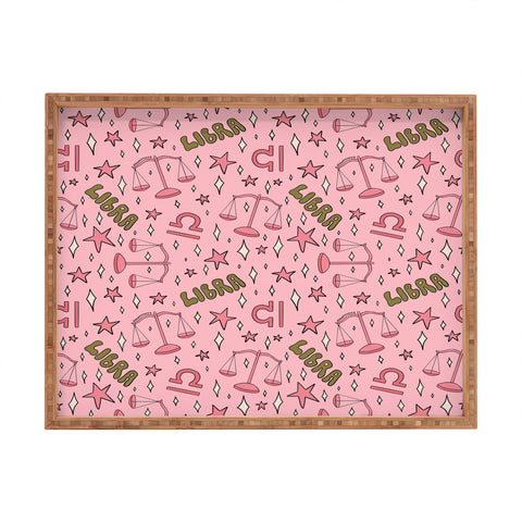 Doodle By Meg Libra Print Rectangular Tray