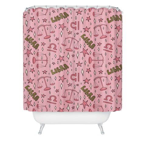 Doodle By Meg Libra Print Shower Curtain