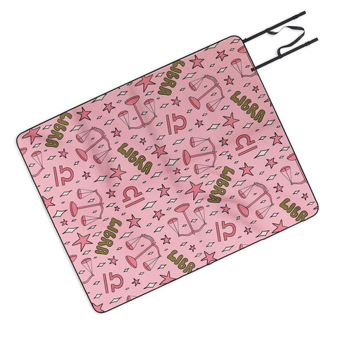 Doodle By Meg Libra Print Picnic Blanket