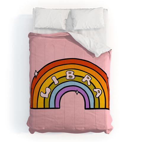 Doodle By Meg Libra Rainbow Comforter