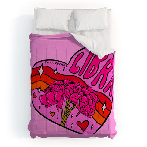 Doodle By Meg Libra Valentine Comforter