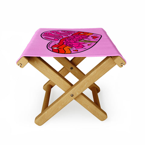 Doodle By Meg Libra Valentine Folding Stool