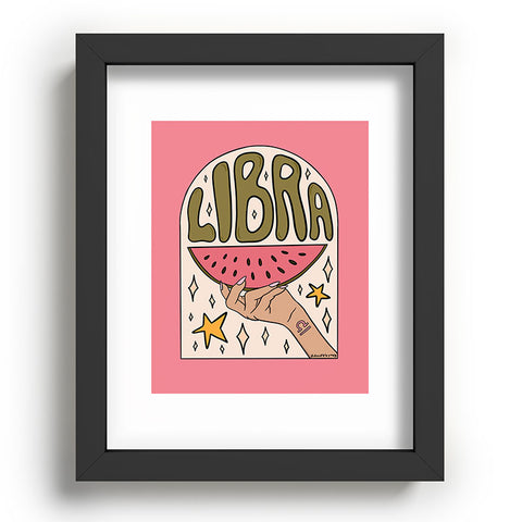 Doodle By Meg Libra Watermelon Recessed Framing Rectangle