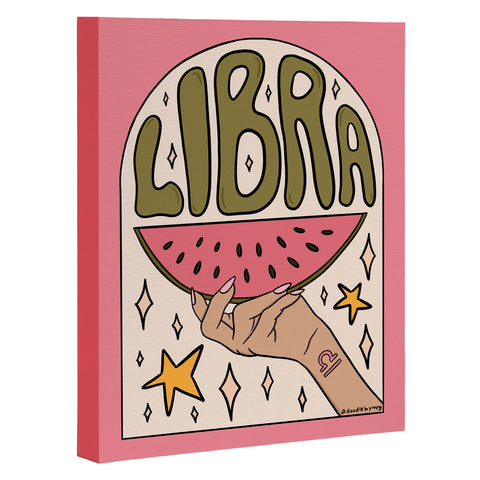 Doodle By Meg Libra Watermelon Art Canvas