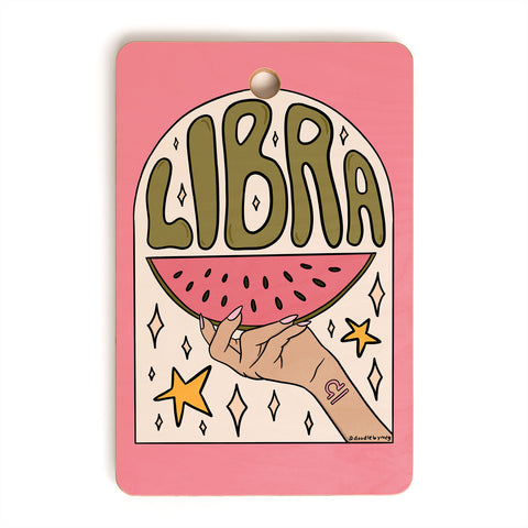 Doodle By Meg Libra Watermelon Cutting Board Rectangle