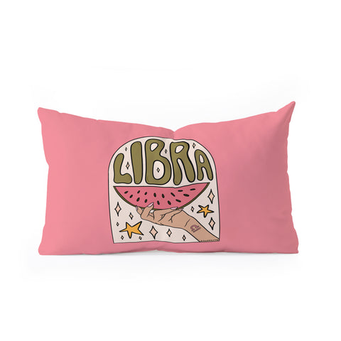Doodle By Meg Libra Watermelon Oblong Throw Pillow