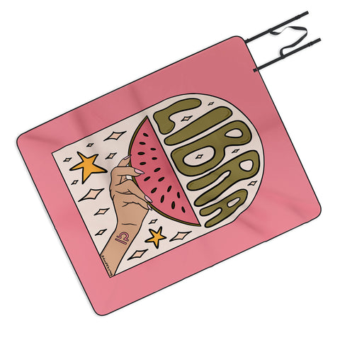 Doodle By Meg Libra Watermelon Picnic Blanket