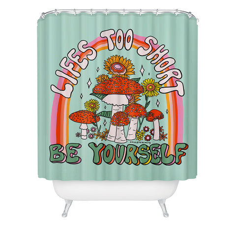 Doodle By Meg Lifes Too Short Shower Curtain
