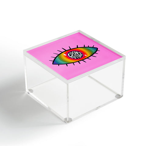 Doodle By Meg Look to the Future Acrylic Box