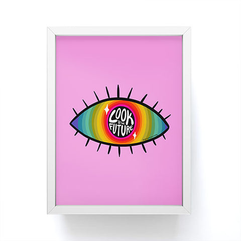 Doodle By Meg Look to the Future Framed Mini Art Print