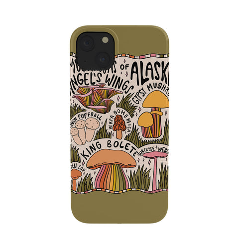 Doodle By Meg Mushrooms of Alaska Phone Case