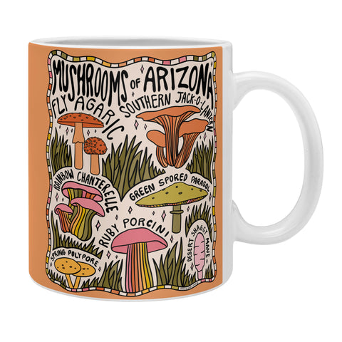 Doodle By Meg Mushrooms of Arizona Coffee Mug