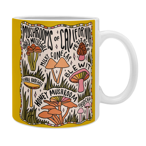 Doodle By Meg Mushrooms of California Coffee Mug