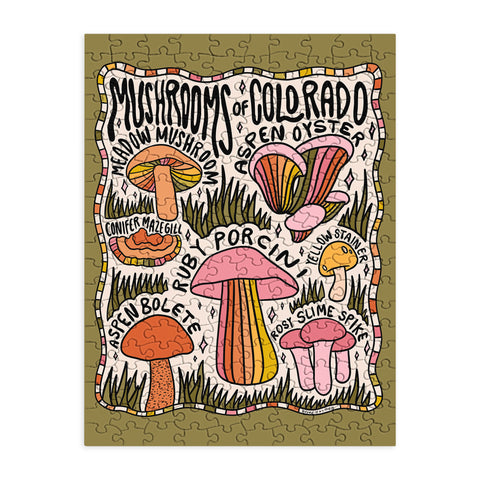 Doodle By Meg Mushrooms of Colorado Puzzle