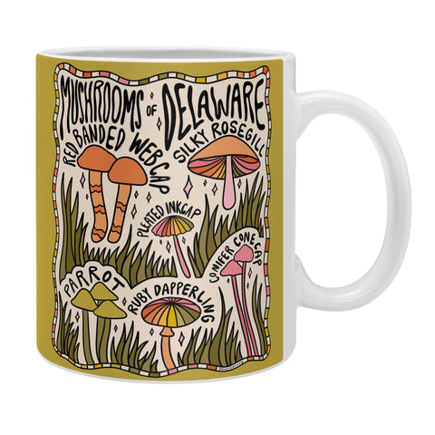 Doodle By Meg Mushrooms of Delaware Coffee Mug