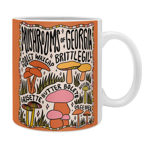 Doodle By Meg Mushrooms of Georgia Coffee Mug