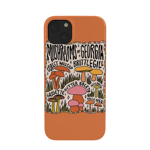 Doodle By Meg Mushrooms of Georgia Phone Case