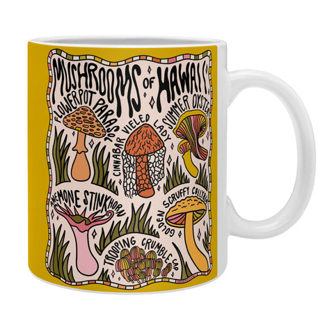 Doodle By Meg Mushrooms of Hawaii Coffee Mug