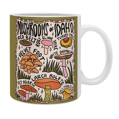 Doodle By Meg Mushrooms of Idaho Coffee Mug