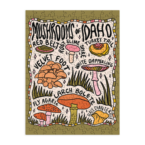 Doodle By Meg Mushrooms of Idaho Puzzle