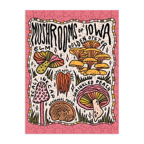 Doodle By Meg Mushrooms of Iowa Puzzle