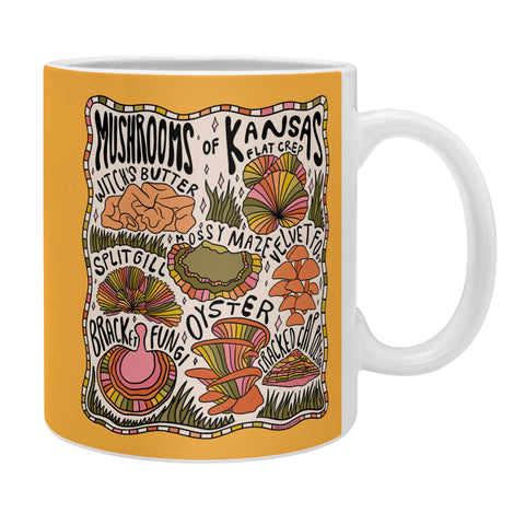Doodle By Meg Mushrooms of Kansas Coffee Mug