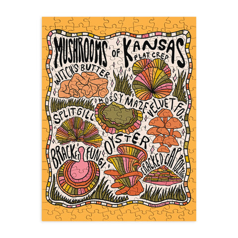 Doodle By Meg Mushrooms of Kansas Puzzle