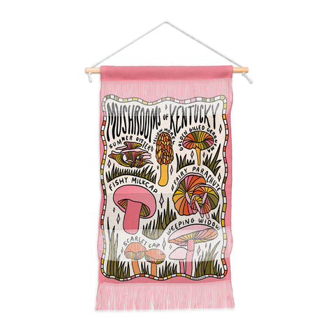 Doodle By Meg Mushrooms of Kentucky Wall Hanging Portrait