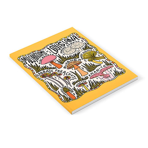 Doodle By Meg Mushrooms of Louisiana Notebook