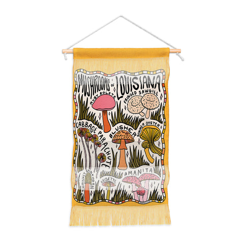 Doodle By Meg Mushrooms of Louisiana Wall Hanging Portrait