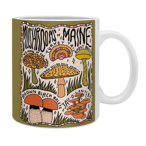 Doodle By Meg Mushrooms of Maine Coffee Mug
