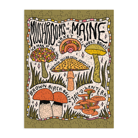 Doodle By Meg Mushrooms of Maine Puzzle