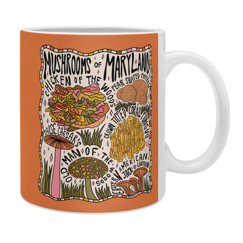 Doodle By Meg Mushrooms of Maryland Coffee Mug