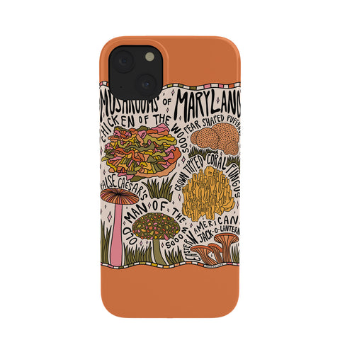 Doodle By Meg Mushrooms of Maryland Phone Case