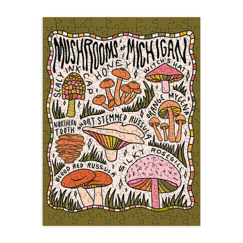 Doodle By Meg Mushrooms of Michigan Puzzle