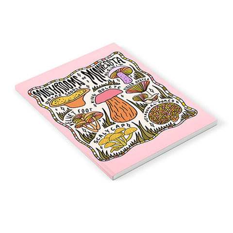 Doodle By Meg Mushrooms of Minnesota Notebook