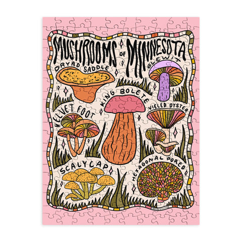 Doodle By Meg Mushrooms of Minnesota Puzzle