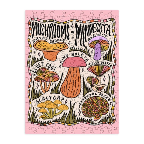 Doodle By Meg Mushrooms of Minnesota Puzzle
