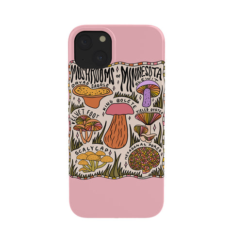 Doodle By Meg Mushrooms of Minnesota Phone Case
