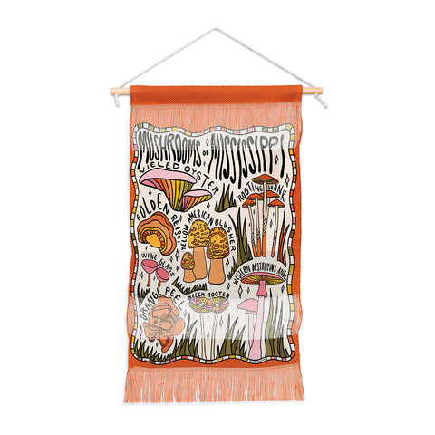 Doodle By Meg Mushrooms of Mississippi Wall Hanging Portrait