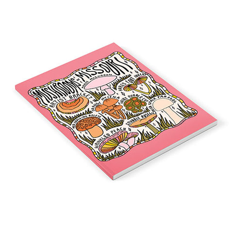 Doodle By Meg Mushrooms of Missouri Notebook