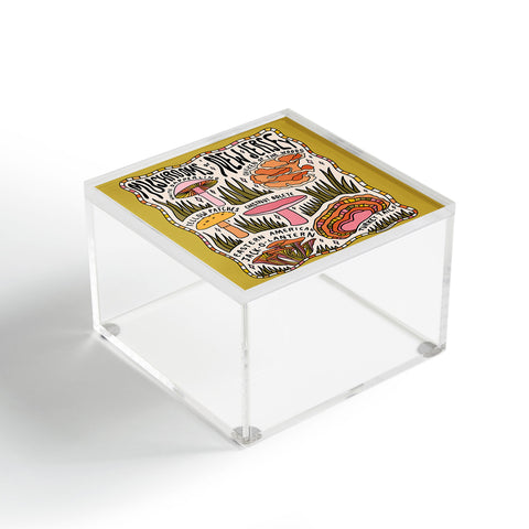 Doodle By Meg Mushrooms of New Jersey Acrylic Box