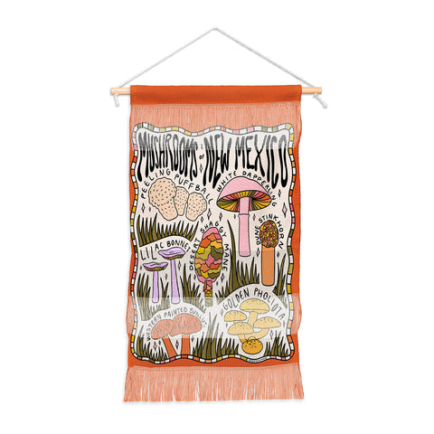 Doodle By Meg Mushrooms of New Mexico Wall Hanging Portrait