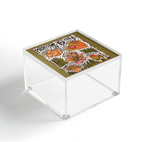 Doodle By Meg Mushrooms of New York Acrylic Box